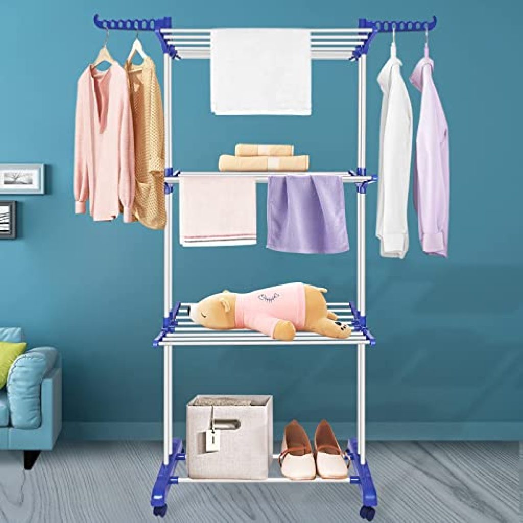 Rotating Laundry Drying Stand