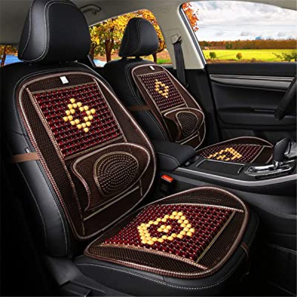 Car Mesh Back Support with Massage Beads