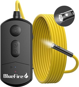 BlueFire Semi Rigid Flexible Wireless Endoscope