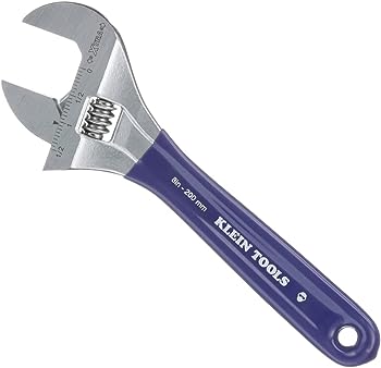 Klein Tools 8 Inch Adjustable Wrench