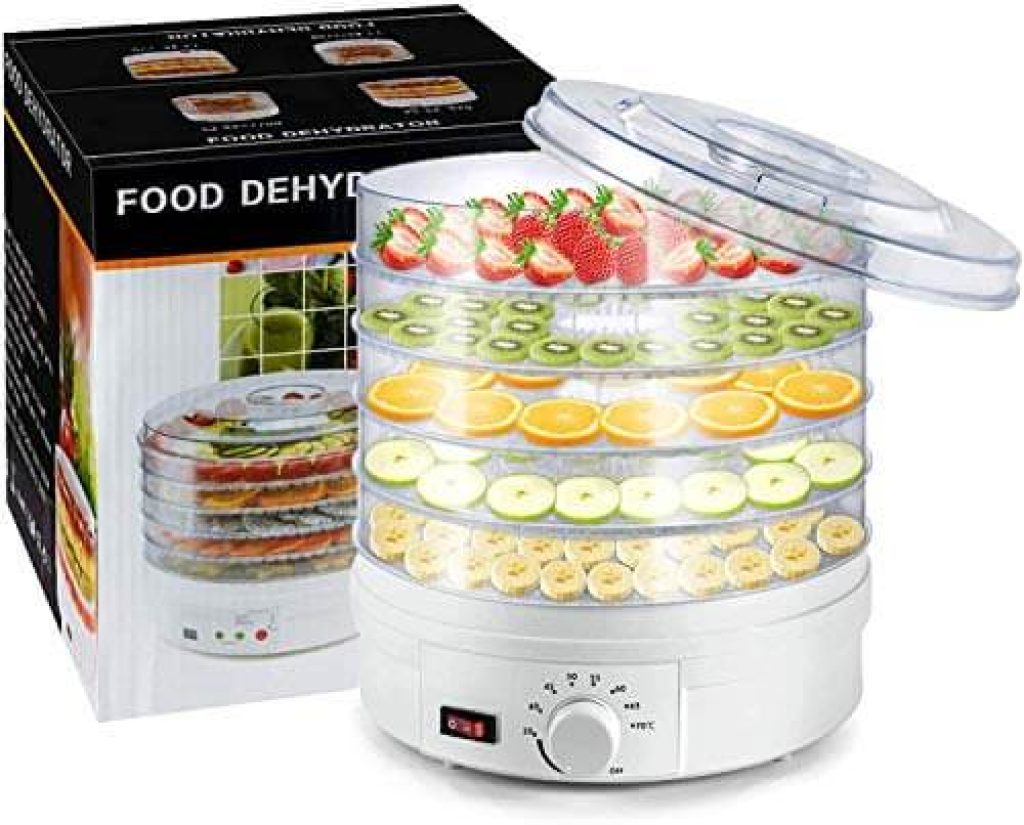 Food Dryer Countertop Food Dehydrator Machine with Temperature Control