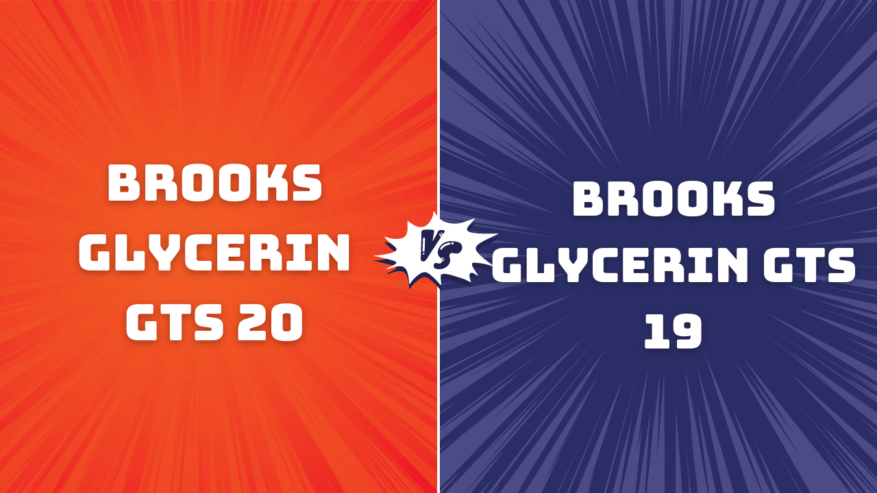 Brooks Glycerin GTS 20 vs 19 Comparison Shoe