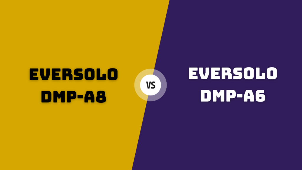 Eversolo DMP-A8 Music Streamer vs Eversolo DMP-A6 Music Streamer