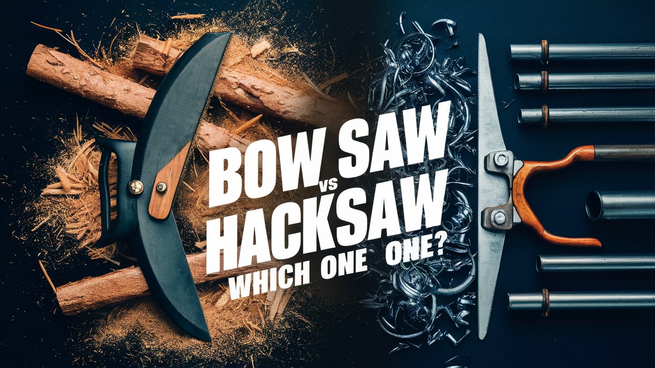 Bow Saw vs Hacksaw: Which One Should You Choose?