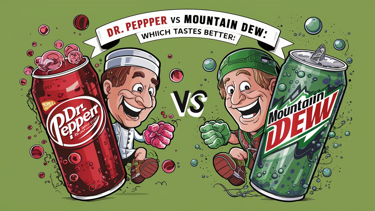 Dr Pepper vs Mountain Dew