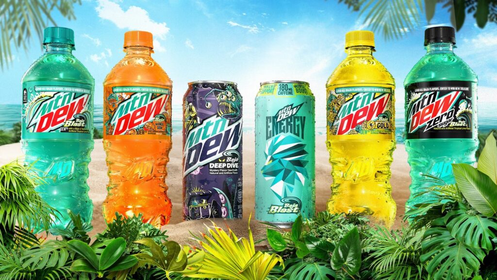 Mountain Dew Variants