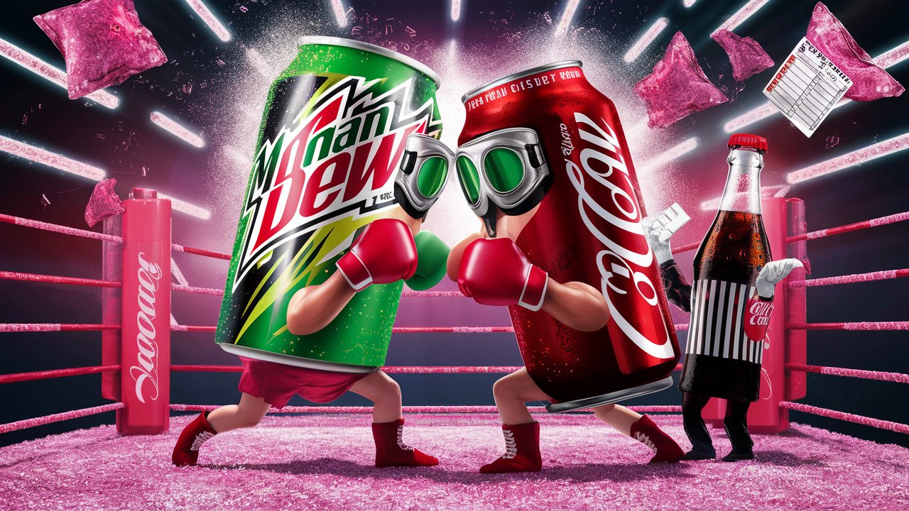 Mountain Dew vs Coke: Sugar Showdown