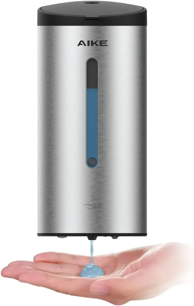 AIKE Wall-Mount Automatic Liquid Soap Dispenser