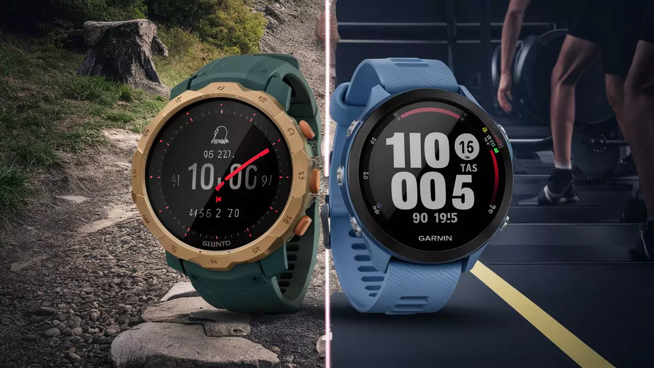 Suunto Race and Garmin Forerunner 965 smartwatches