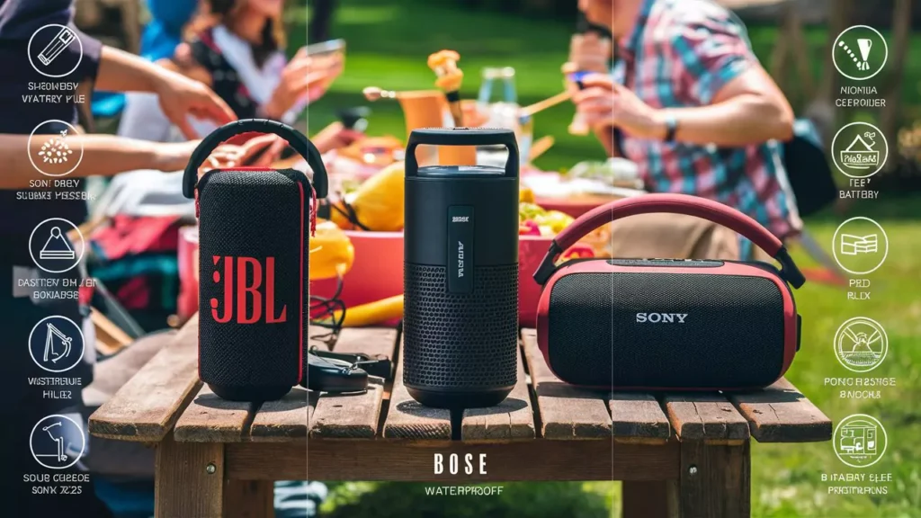 JBL Flip 6 with its sleek design and vibrant colors