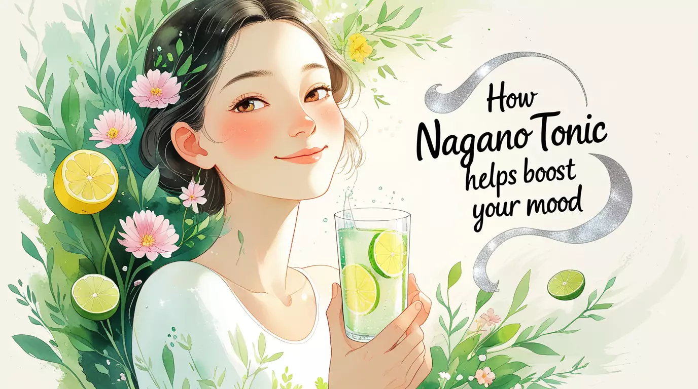 How Nagano Tonic Helps Boost Your Mood